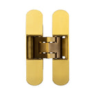 Ghost 140mm 3D Concealed Hinges - Satin Brass