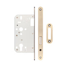 Jedo Architectural Din Deadlocks - Radiused / Antique Brass