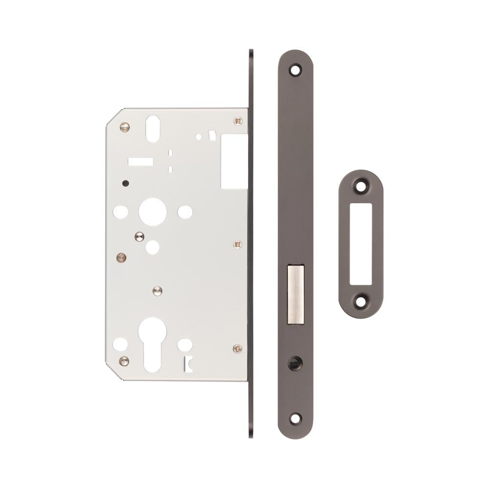 Jedo Architectural Din Deadlocks - Radiused / Dark Bronze