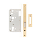 Jedo Architectural Din Deadlocks - Square / Satin Brass