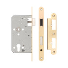 Jedo 72mm Din Escape Locks - Radiused / Satin Brass