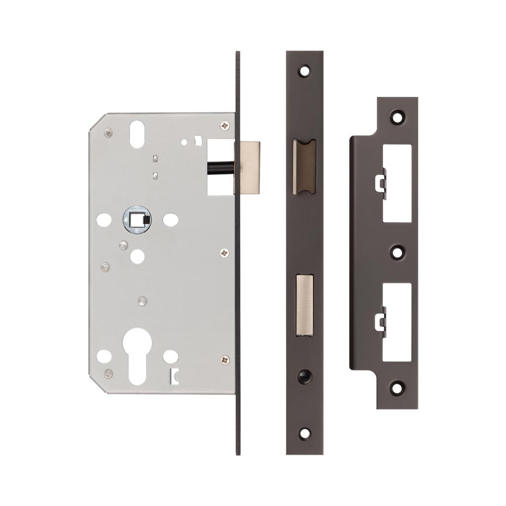 Jedo 72mm Din Sashlocks - Square / Dark Bronze