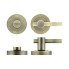 Jedo Easy Thumb Turn & Lock - Antique Brass