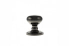 Old English Harrogate Solid Brass Mushroom Mortice Knob on Concealed Fix Rose