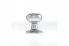 Old English Harrogate Solid Brass Mushroom Mortice Knob on Concealed Fix Rose