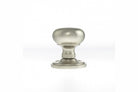 Old English Harrogate Solid Brass Mushroom Mortice Knob on Concealed Fix Rose